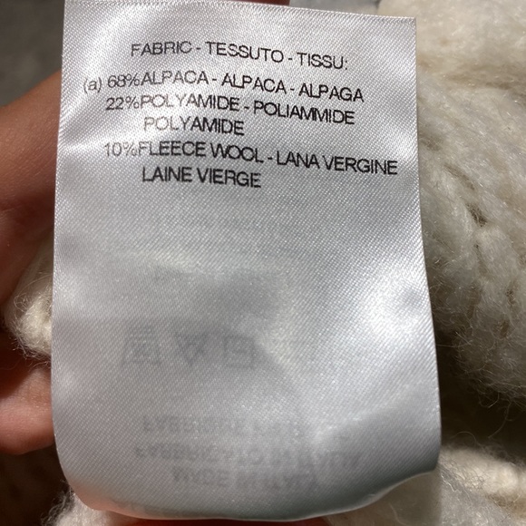 Alessandra Rich alpaca crop sweater. Sz 40/small. Excellent condition - Picture 5 of 5